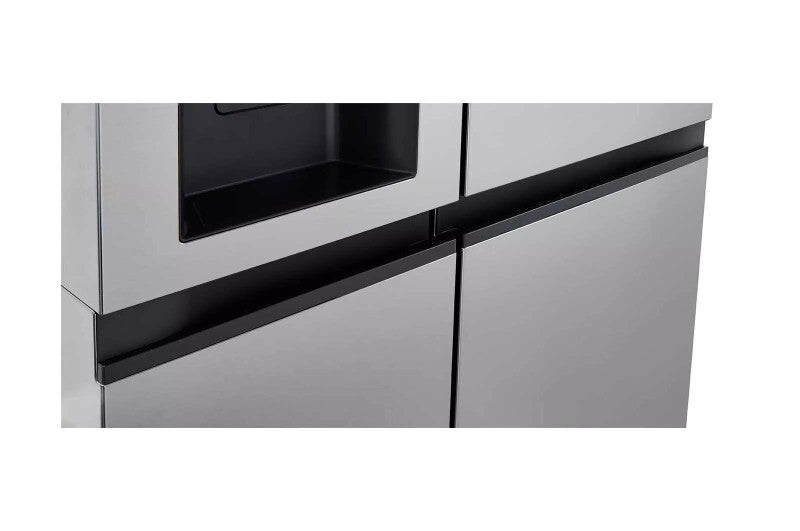 LG 27 cu. ft. Side-by-Side Refrigerator with Smooth Touch Ice Dispenser -  (LRSXS2706V)