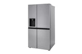 LG 27 cu. ft. Side-by-Side Refrigerator with Smooth Touch Ice Dispenser - Stainless Steel Look (LRSXS2706V)