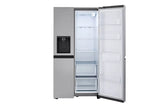 LG 27 cu. ft. Side-by-Side Refrigerator with Smooth Touch Ice Dispenser - Stainless Steel Look (LRSXS2706V)