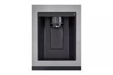 LG 27 cu. ft. Side-by-Side Refrigerator with Smooth Touch Ice Dispenser - Stainless Steel Look (LRSXS2706V)