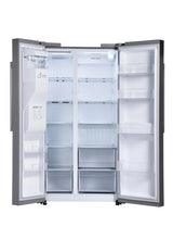 LG  27 Cu. Ft. Standard-depth, Side-by-side Refrigerator, With Ice And Water And Bar Handle Design - PrintProof Stainless Steel (LS27T3230S)