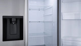 LG  27 Cu. Ft. Standard-depth, Side-by-side Refrigerator, With Ice And Water And Bar Handle Design - PrintProof Stainless Steel (LS27T3230S)