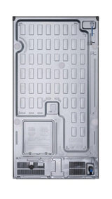 LG  27 Cu. Ft. Standard-depth, Side-by-side Refrigerator, With Ice And Water And Bar Handle Design - PrintProof Stainless Steel (LS27T3230S)