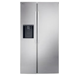 LG  27 Cu. Ft. Standard-depth, Side-by-side Refrigerator, With Ice And Water And Bar Handle Design - PrintProof Stainless Steel (LS27T3230S)