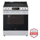 LG  6.3 Cu Ft. Smart Electric Slide-in Range With Air Fry & Easyclean® - Print Proof Stainless Steel (LSEL6333XE)
