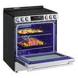 LG  6.3 Cu Ft. Smart Electric Slide-in Range With Air Fry & Easyclean® - Print Proof Stainless Steel (LSEL6333XE)
