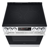 LG  6.3 Cu Ft. Smart Electric Slide-in Range With Air Fry & Easyclean® - Print Proof Stainless Steel (LSEL6333XE)
