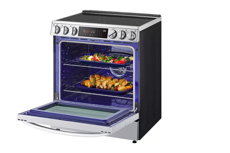 LG 6.3 cu ft. Smart wi-fi Enabled ProBake Convection® InstaView® Electric Slide-In Range with Air Fry -  (LSEL6335F)