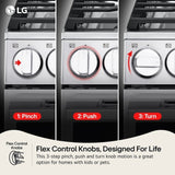 LG  6.3 Cu. Ft. Smart Electric Slide-in Range With Instaview®, Probake Convection®, And Air Fry - Print Proof Stainless Steel (LSEL6337XE)
