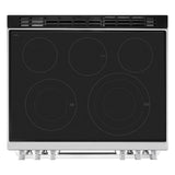 LG  6.3 Cu. Ft. Smart Electric Slide-in Range With Instaview®, Probake Convection®, And Air Fry - Print Proof Stainless Steel (LSEL6337XE)