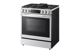 LG  6.3 Cu. Ft. Smart Wi-fi Enabled Probake Convection® Instaview® gas Slide-in Range With Air Fry - Print Proof Stainless Steel (LSGL6335F)