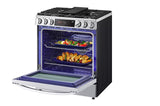 LG  6.3 Cu. Ft. Smart Wi-fi Enabled Probake Convection® Instaview® gas Slide-in Range With Air Fry - Print Proof Stainless Steel (LSGL6335F)