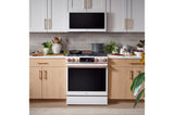 LG Studio  6.3 Cu. Ft. Instaview® Gas Slide-in Range With Probake Convection® And Air Fry - Essence White (LSGS6338N)