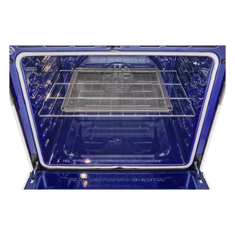 LG Studio LG STUDIO 6.3 cu. ft. InstaView® Gas Slide-in Range with ProBake Convection® and Air Fry - Essence White (LSGS6338N)