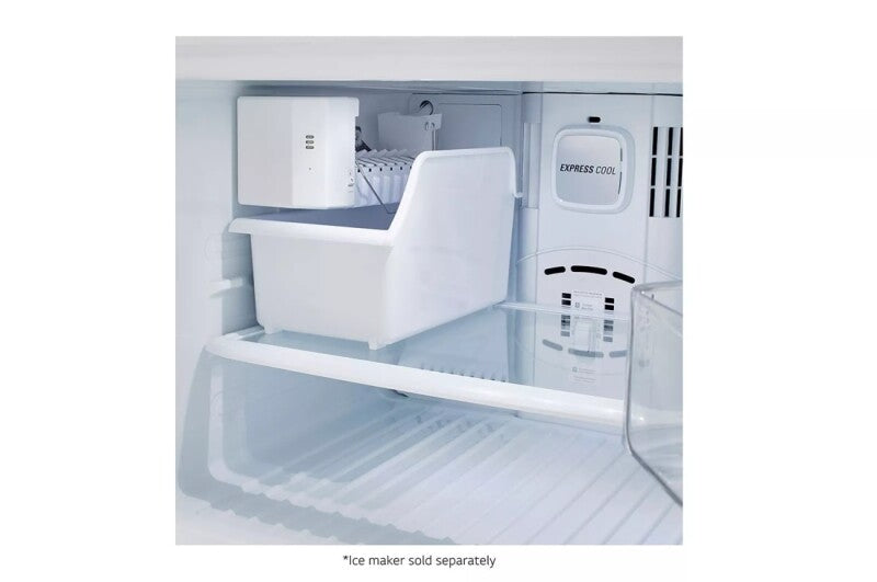 LG 20 cu. ft. Top Freezer Refrigerator - Stainless Steel (LTCS20020S)