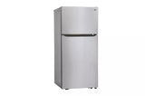 LG 20 cu. ft. Top Freezer Refrigerator - Stainless Steel (LTCS20030S)
