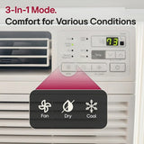 LG 10,000 BTU Smart Wi-Fi Enabled Window Air Conditioner - Other (LW1017ERSM1)