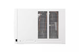 LG  12,200 Btu Smart Wi-fi Enabled Window Air Conditioner, Cooling & Heating | Up To 570 Sq. Ft. - Mc K61 White (LW1223HRSM)