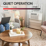 LG  14,000 Btu Window Air Conditioner | Cools Up To 800 Sq. Ft. - White (LW1424RD)