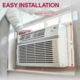 LG  14,000 Btu Window Air Conditioner | Cools Up To 800 Sq. Ft. - White (LW1424RD)