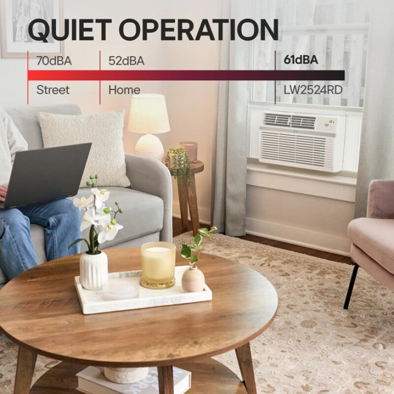 LG  24,000/ 24,500 BTU Window Air Conditioner -  (LW2524RD)