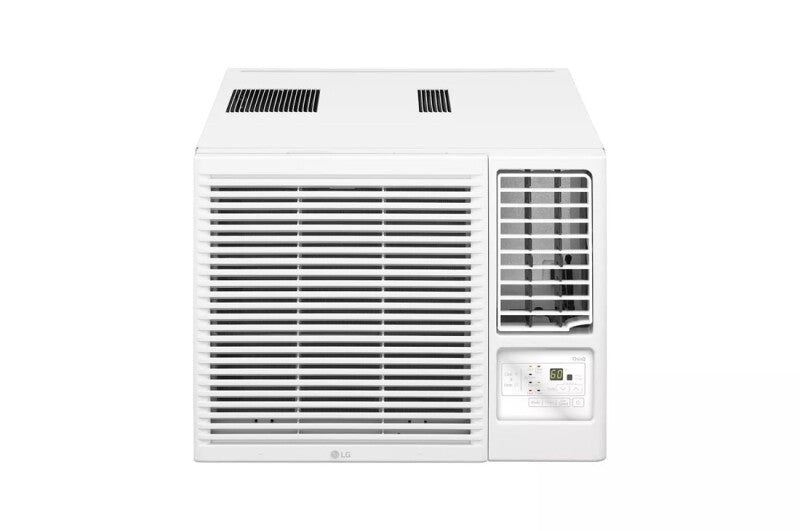 LG  8,000 BTU Smart Wi-Fi Enabled Window Air Conditioner, Cooling & Heating - White (LW8023HRSM)