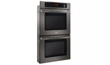 LG 9.4 cu. ft Total Capacity Double Wall Oven - Black Stainless Steel (LWD3063BD)