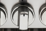 BERTAZZONI  24 inch All Gas Range, 4 Burners - Nero Matt (MAS244GASNEV)