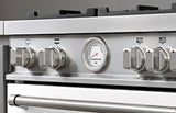 BERTAZZONI  30 inch Dual Fuel, 5 Burners, Electric Oven - Bianco Matt (MAS305DFMBIV)