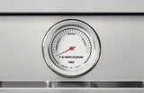 BERTAZZONI  36 inch Induction Range, 5 Heating Zones and Cast Iron Griddle, Electric Self-Clean Oven - Stainless Steel (MAS365ICFEPXT)