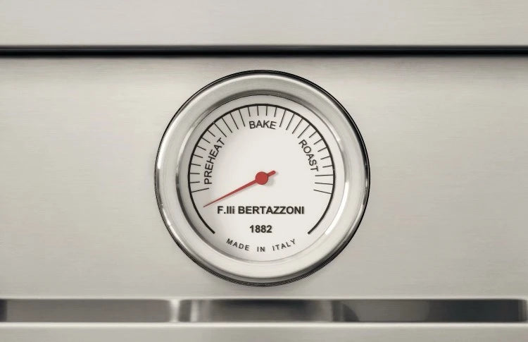 BERTAZZONI  36 inch Induction Range, 5 Heating Zones, Electric Oven - Nero Matt (MAS365INMNEV)