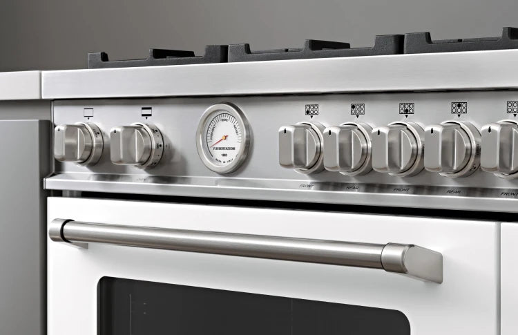 BERTAZZONI  48 inch All Gas Range, 6 Burner and Griddle - Nero Matt (MAS486GGASNEV)