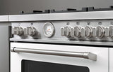 BERTAZZONI  48 inch All Gas Range, 6 Burner and Griddle - Nero Matt (MAS486GGASNEV)