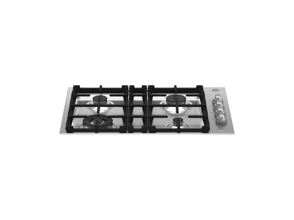 BERTAZZONI  30 Drop-in Gas Cooktop 4 burners - Stainless Steel (MAST304QXE)