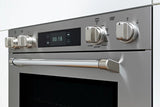 BERTAZZONI  30 Double Electric Convection Oven Self-Clean with Assistant - Stainless Steel (MAST30FDEXT)