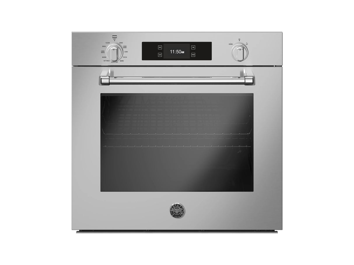BERTAZZONI  30 Electric Convection Oven Self-Clean with Assistant - Stainless Steel (MAST30FSEXT)