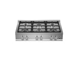 BERTAZZONI  36 Gas Rangetop 6 burners - Stainless Steel (MAST366RTXE)