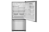 Maytag 30-Inch Wide Bottom Mount Refrigerator - 19 Cu. Ft. - Fingerprint Resistant Stainless Steel (MBF1958FEZ)