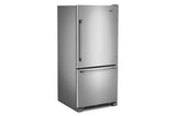 Maytag 30-Inch Wide Bottom Mount Refrigerator - 19 Cu. Ft. - Fingerprint Resistant Stainless Steel (MBF1958FEZ)