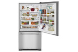 Maytag 30-Inch Wide Bottom Mount Refrigerator - 19 Cu. Ft. - Fingerprint Resistant Stainless Steel (MBF1958FEZ)