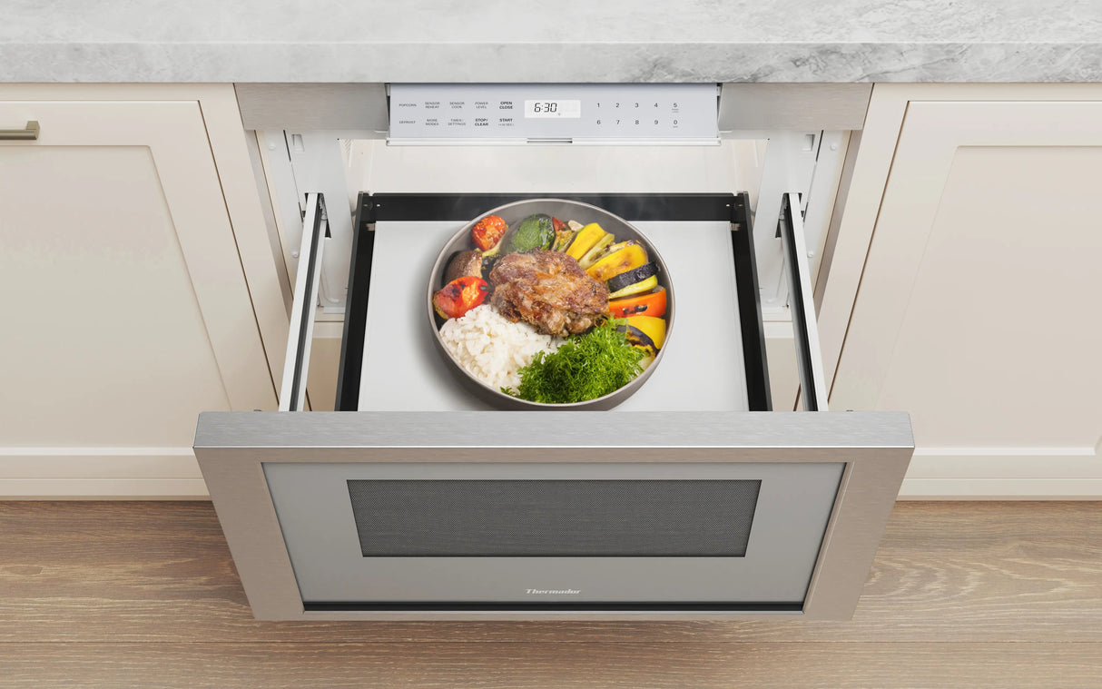 THERMADOR  Professional Microdrawer® Microwave 24'' - Stainless Steel (MD24BS)