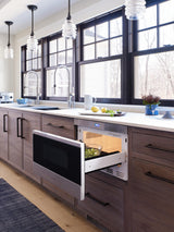 Wolf 24" Transitional Drawer Microwave - Stainless Steel (MD24TES)