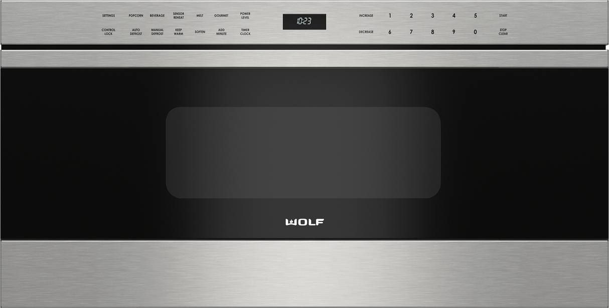 Wolf 30" Transitional Drawer Microwave - Stainless Steel (MD30TES)