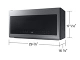 SAMSUNG  Fingerprint Resistant | Wi-Fi | 2.1 cu.ft. - Fingerprint Resistant Stainless Steel (ME21DG6300SRAA)