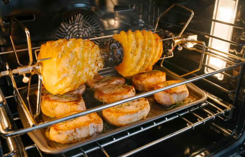 Thermador Double Combination built-in Oven with Speed Oven - Stainless Steel (MEDMC301WS)
