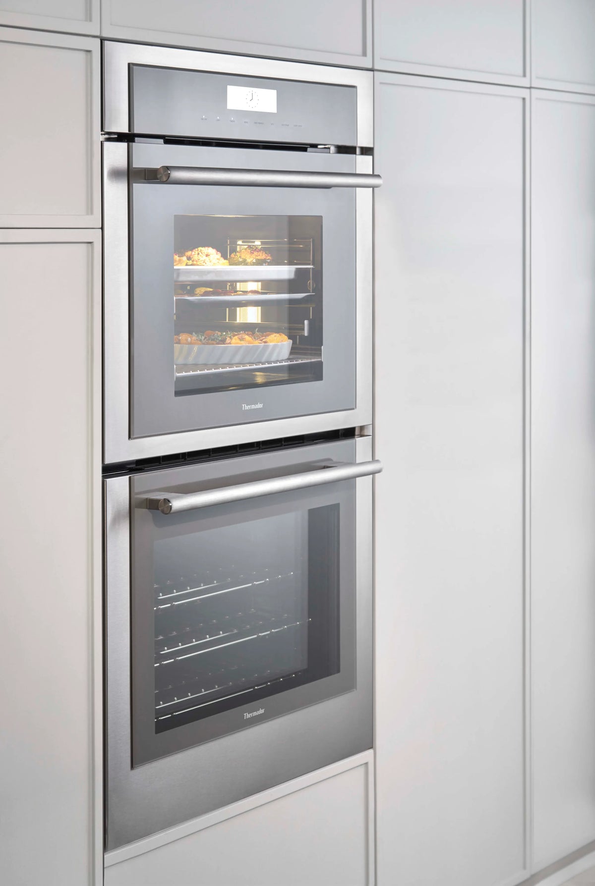 THERMADOR  Masterpiece Double Steam Wall Oven 30" - Stainless Steel (MEDS302WS)