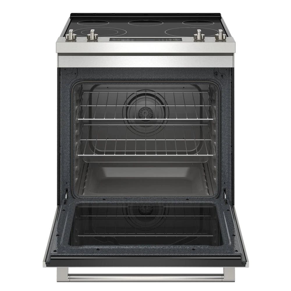 Maytag  30-Inch Wide Slide-In Electric Range With Air Fry - 6.4 Cu. Ft. - Fingerprint Resistant Stainless Steel (MES8800PZ)