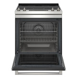 MAYTAG  30-Inch Wide Slide-In Electric Range With Air Fry - 6.4 Cu. Ft. - Fingerprint Resistant Stainless Steel (MES8800PZ)
