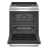 MAYTAG 30-Inch Wide Slide-In Electric Range With Air Fry - 6.4 Cu. Ft. - Fingerprint Resistant Stainless Steel (MES8800PZ)