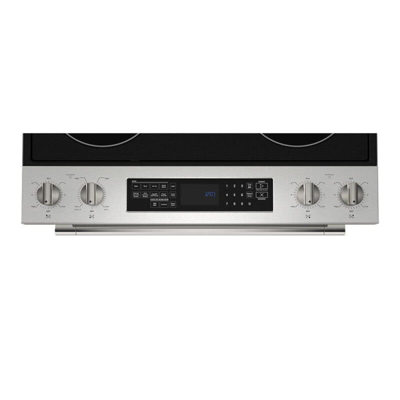 MAYTAG 30-Inch Wide Slide-In Electric Range With Air Fry - 6.4 Cu. Ft. - Fingerprint Resistant Stainless Steel (MES8800PZ)